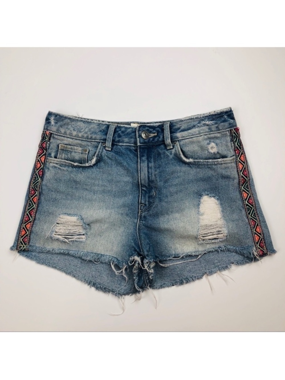 H&M Coachella High Waisted Jean Shorts